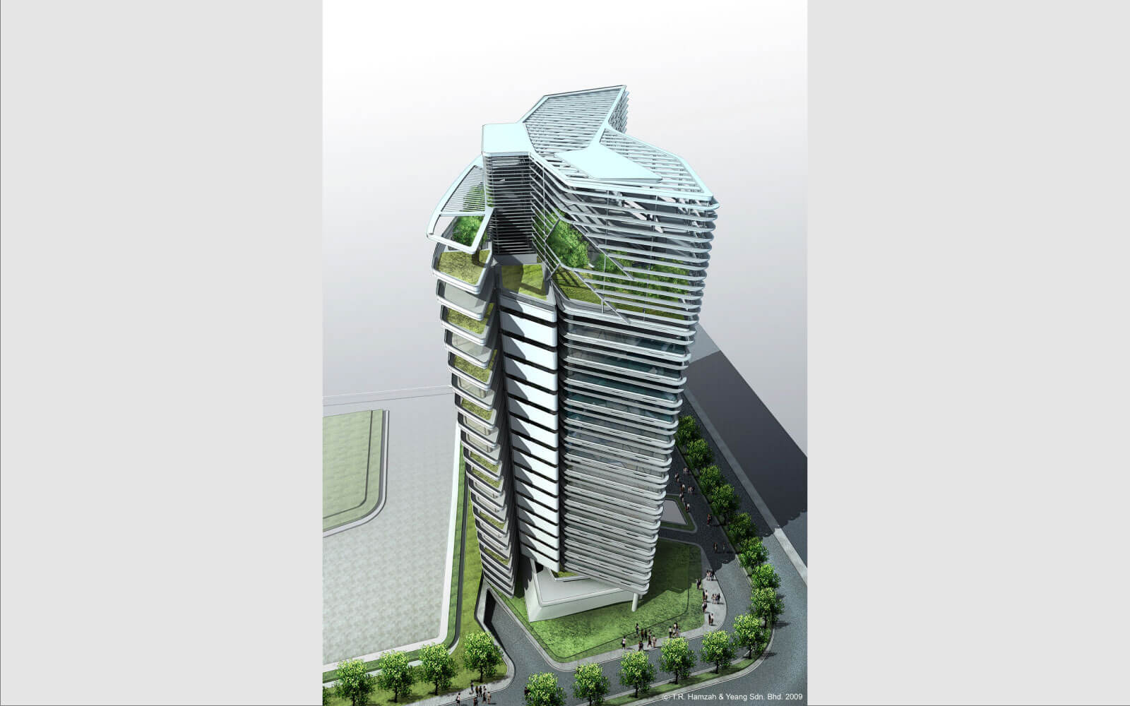 Image 1 of spire edge green architect design